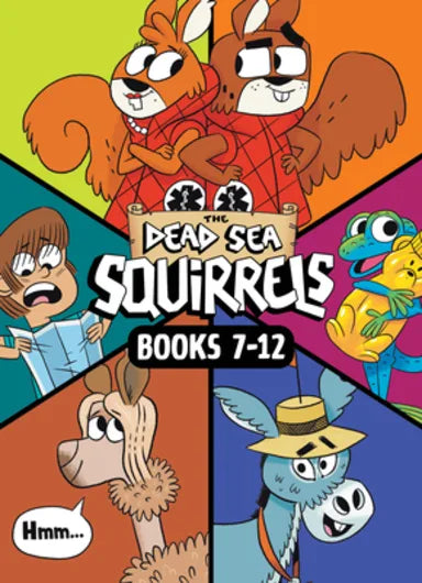THE DEAD SEA SQUIRRELS (6-PACK  BOOKS #07-12): MERLE OF NAZARETH / A DUSTY DONKEY DETOUR / JINGLE SQUIRRELS / RISKY RIVER RESCUE / A TWISTY-TURNY JOURNEY / BABBLELAND BREAKOUT