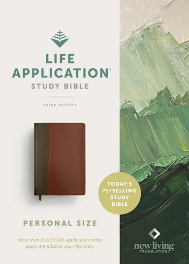 NLT LIFE APPLICATION STUDY BIBLE THIRD EDITION PERSONAL SIZE MAHOGANY (RED LETTER EDITION)