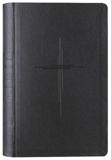 NLT PREMIUM VALUE THINLINE BIBLE  FILAMENT-ENABLED EDITION  TRINITY CROSS BLACK