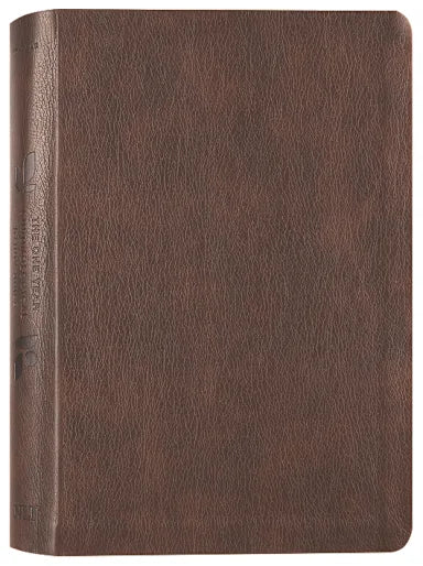 B NLT ONE YEAR CHRONOLOGICAL STUDY BIBLE  RUSTIC BROWN