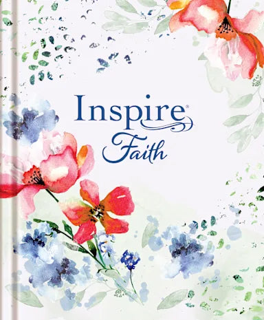 NLT INSPIRE FAITH BIBLE (LARGE PRINT  WILDFLOWER MEADOW  FILAMENT ENABLED): THE BIBLE FOR COLORING & CREATIVE JOURNALING