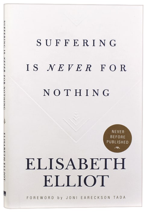 SUFFERING IS NEVER FOR NOTHING