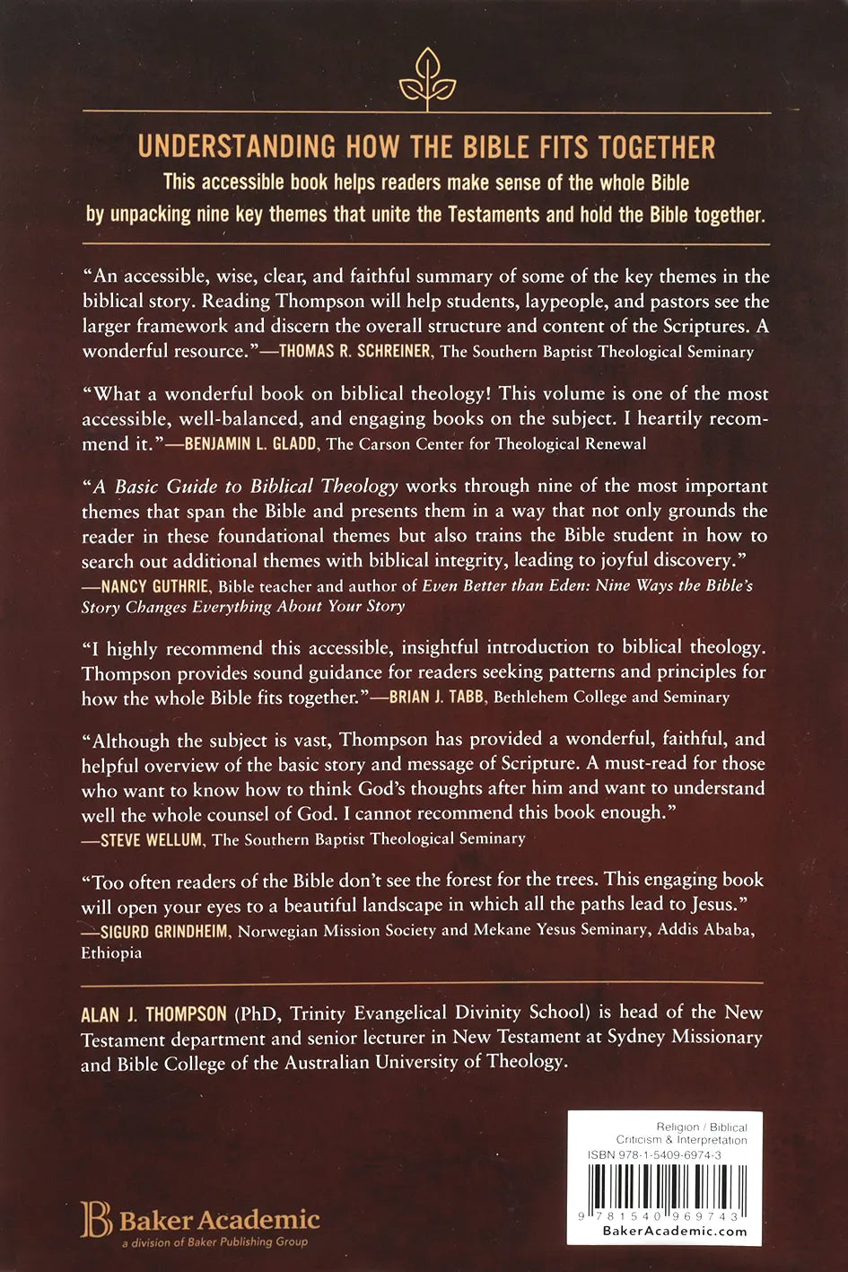 A Basic Guide to Biblical Theology: Nine Themes that Unite the Old and New Testaments