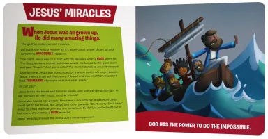 LAUGH AND GROW BIBLE FOR LITTLE ONES: THE GOSPEL IN 15-MINUTE BIBLE STORIES