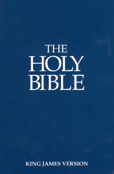 B KJV HOLY BIBLE BLUE (BLACK LETTER EDITION)