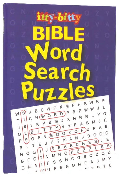 ITTY-BITTY: ACTIVITY BOOK WORD SEARCH PUZZLES