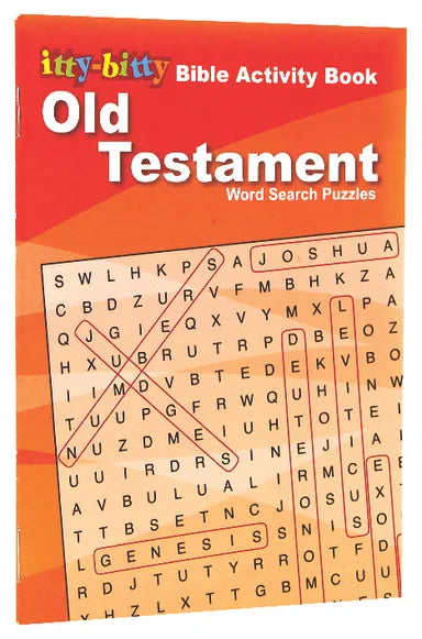 ACTIVITY BOOK OLD TESTAMENT WORD SEARCH PUZZLES (ITTY BITTY BIBLE SERIES)