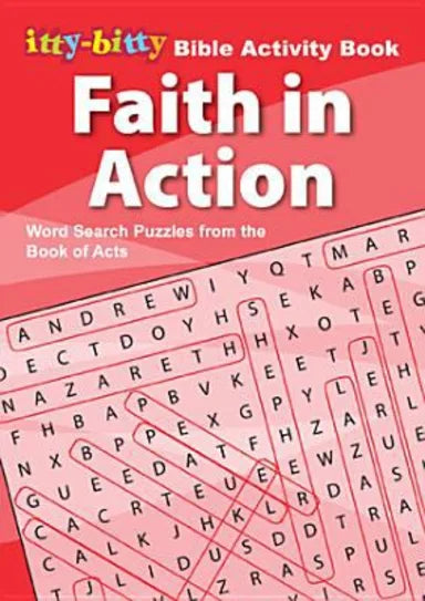 ITTY-BITTY: ACTIVITY BOOK FAITH IN ACTION WORD SEARCH