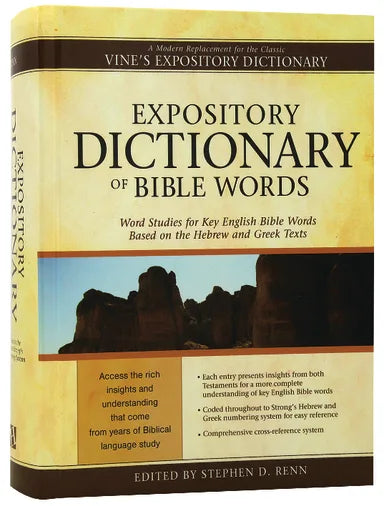 EXPOSITORY DICTIONARY OF BIBLE WORDS