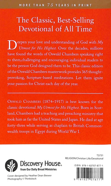 MY UTMOST FOR HIS HIGHEST (CLASSIC EDITION)