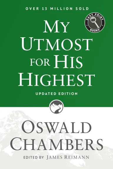 MY UTMOST FOR HIS HIGHEST EASY PRINT (LARGE PRINT)