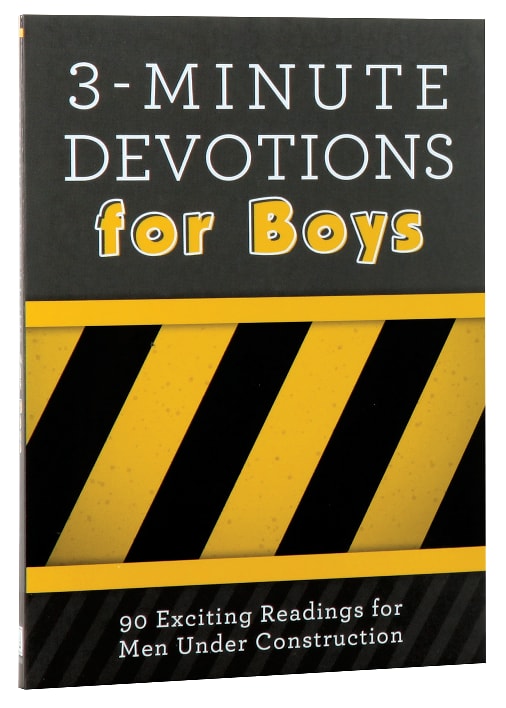 3-MINUTE DEVOTIONS FOR BOYS