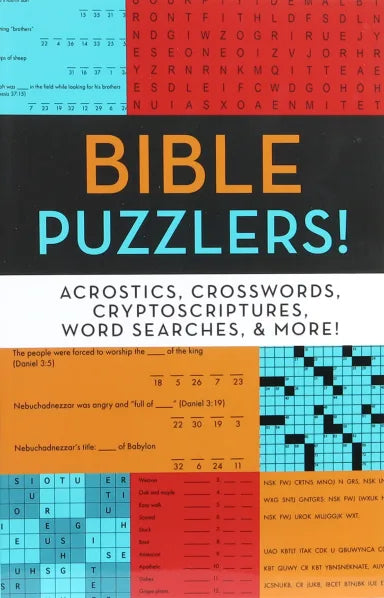 BIBLE PUZZLERS!: GREAT BIBLE WORD GAMES TO INSPIRE AND ENTERTAIN