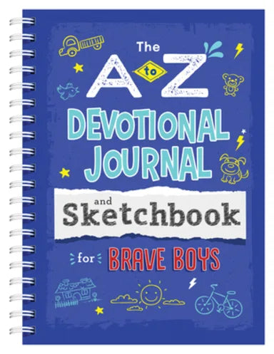 BRBO: A TO Z DEVOTIONAL JOURNAL AND SKETCHBOOK FOR BRAVE BOYS (NLV)