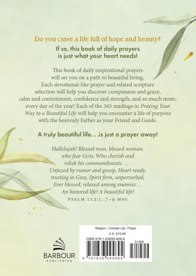 PRAYING YOUR WAY TO A BEAUTIFUL LIFE: DAILY PRAYERS FOR WOMEN