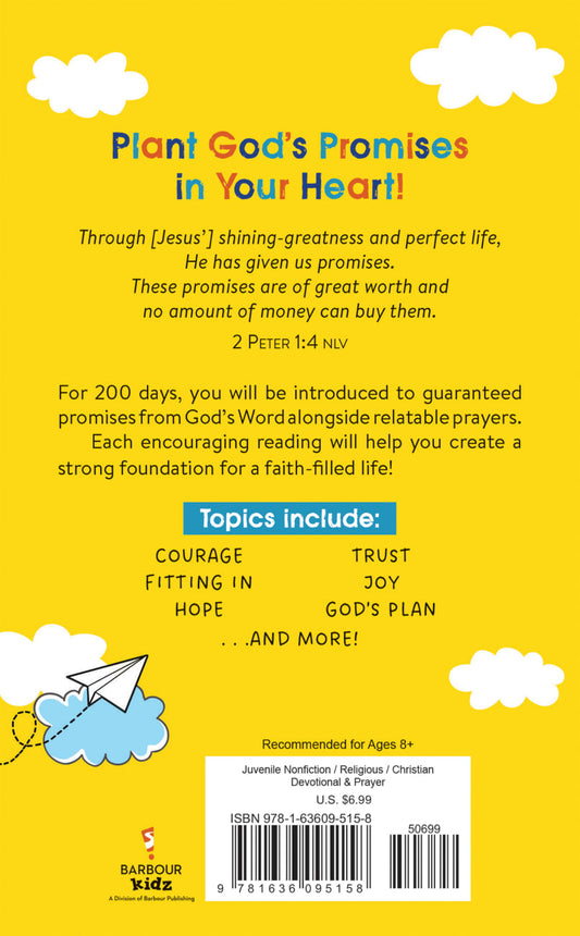 PRAYERS AND PROMISES FOR BOYS: 200 DAYS OF INSPIRATION AND ENCOURAGEMENT