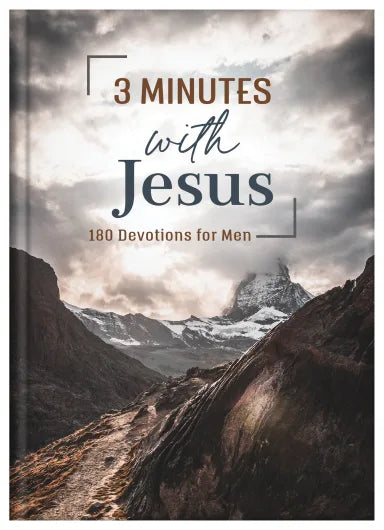 3 MINUTES WITH JESUS: 180 DEVOTIONS FOR MEN (3 MINUTE DEVOTIONS SERIES)