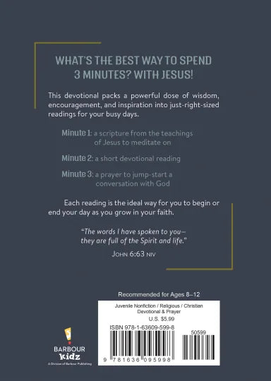3MD: 3 MINUTES WITH JESUS: 180 DEVOTIONS FOR BOYS