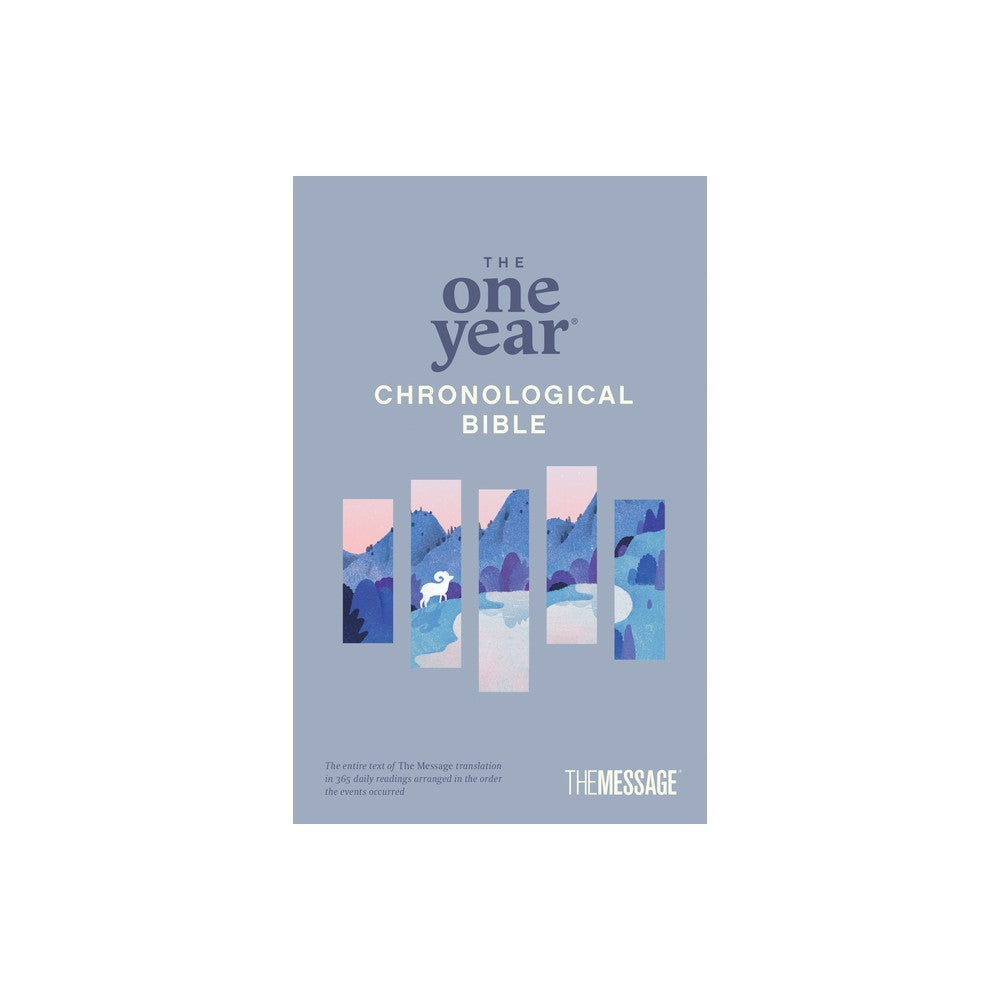B THE MESSAGE ONE YEAR CHRONOLOGICAL BIBLE (BLACK LETTER EDITION)