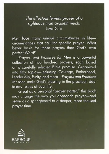 PRAYERS AND PROMISES FOR MEN