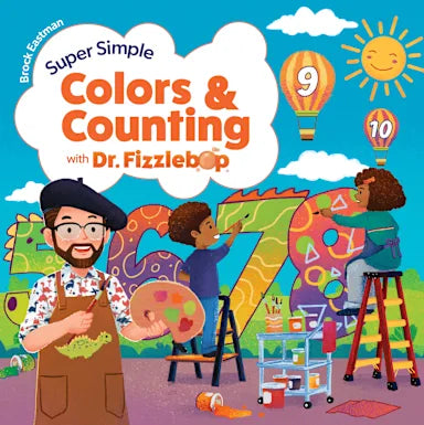 SUPER SIMPLE COLORS AND COUNTING WITH DR. FIZZLEBOP (DR. FIZZLEBOP'S SUPER SIMPLE SCIENCE SERIES)