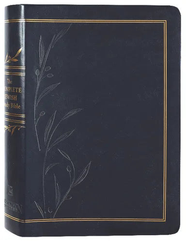 B COMPLETE JEWISH STUDY BIBLE  THE INDEXED BLUE FLEXISOFT WITH GOLD LETTERING