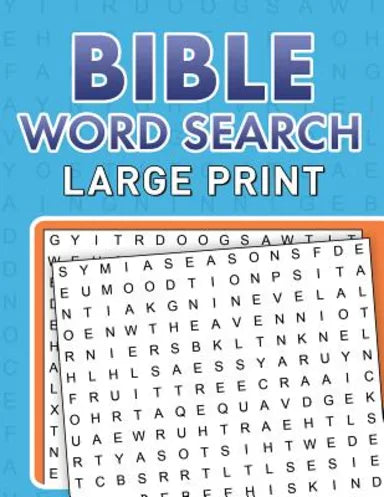 BIBLE WORD SEARCHES (LARGE PRINT)
