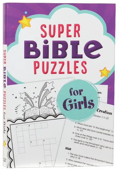 SUPER BIBLE PUZZLES FOR GIRLS