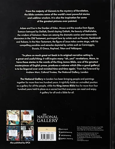 THE ART OF SCRIPTURE: FEATURING THE WORDS OF THE KING JAMES BIBLE AND 100 PAINTINGS FROM THE NATIONAL GALLERY COLLECTION
