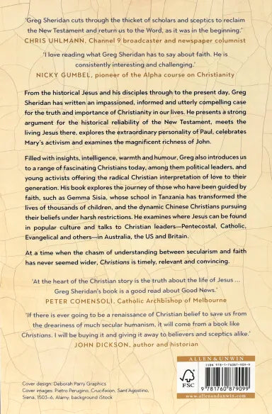 CHRISTIANS: THE URGENT CASE FOR JESUS IN OUR WORLD