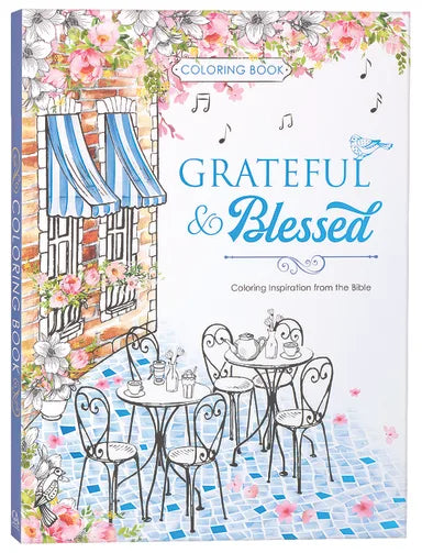 GRATEFUL & BLESSED (ADULT COLORING BOOKS SERIES)