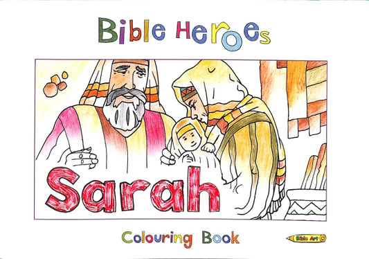 Sarah (Bible Heroes Coloring Book Series)