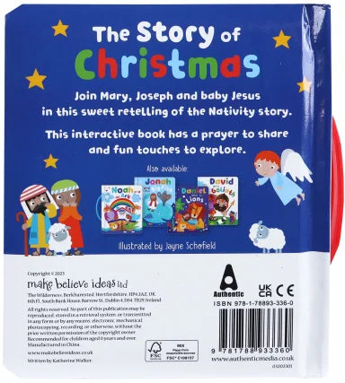 STORY OF CHRISTMAS  THE (WITH TOUCH AND FEEL)