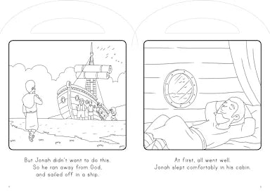 JONAH AND THE WHALE (COLOUR AND CARRY ALONG BIBLE STORIES SERIES)