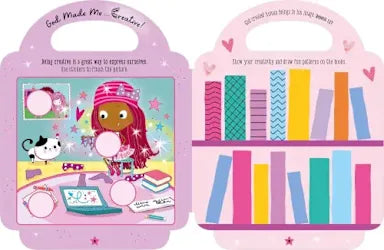 MY PRETTY PINK GOD LOVES ME ACTIVITY BOOK