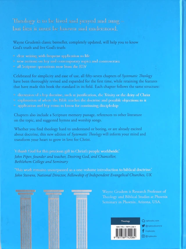 SYSTEMATIC THEOLOGY (SECOND EDITION): AN INTRODUCTION TO BIBLICAL DOC