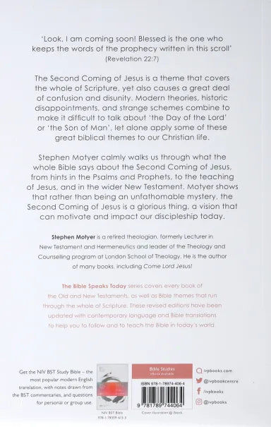 THE MESSAGE OF THE SECOND COMING (BIBLE SPEAKS TODAY SERIES)
