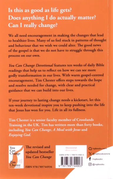 YOU CAN CHANGE DEVOTIONAL: 10 WEEKS OF GOD'S TRANSFORMING POWER