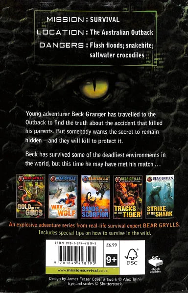 CLAWS OF THE CROCODILE (#05 IN MISSION SURVIVAL SERIES)