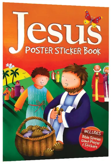 JESUS POSTER STICKER BOOK