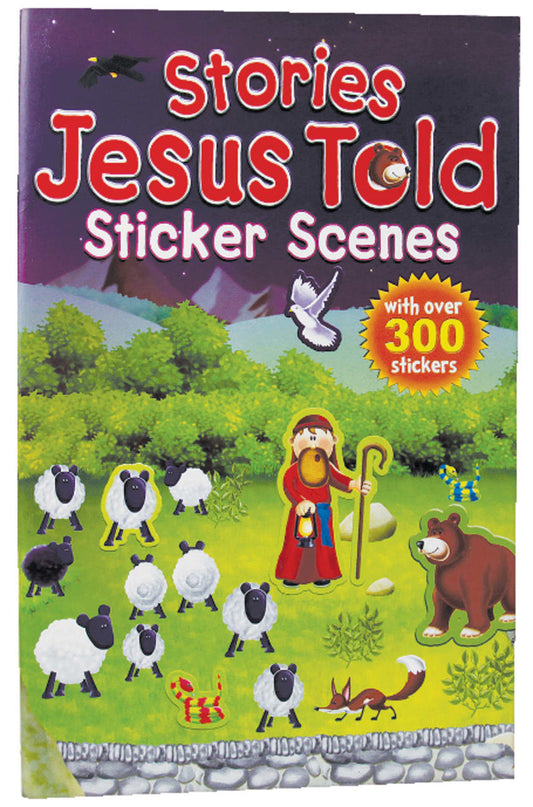 CANDLE STICKER SCENES: STORIES JESUS TOLD