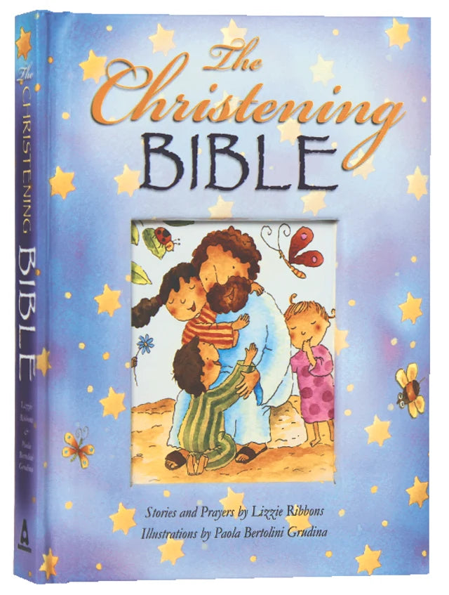 CHRISTENING BIBLE  THE (BLUE)
