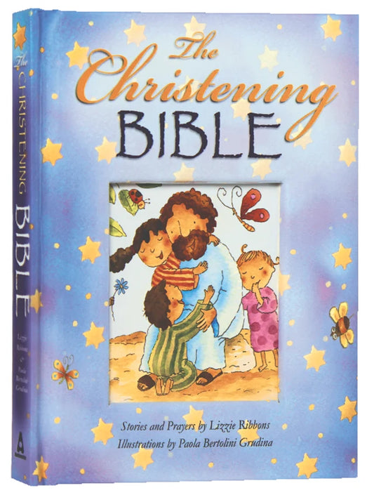 CHRISTENING BIBLE  THE (BLUE)