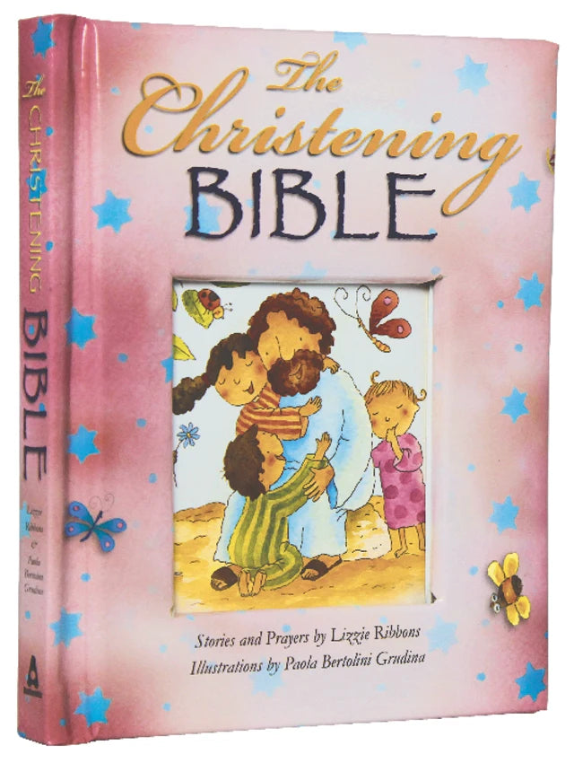 CHRISTENING BIBLE  THE (PINK)