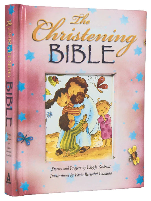 CHRISTENING BIBLE  THE (PINK)