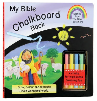 MY BIBLE CHALKBOARD BOOK: STORIES FROM THE NEW TESTAMENT (INCL. CHALK)