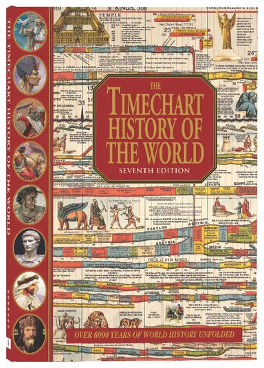 THE TIMECHART HISTORY OF THE WORLD: OVER 6 000 YEARS OF WORLD HISTORY UNFOLDED (7TH ED)