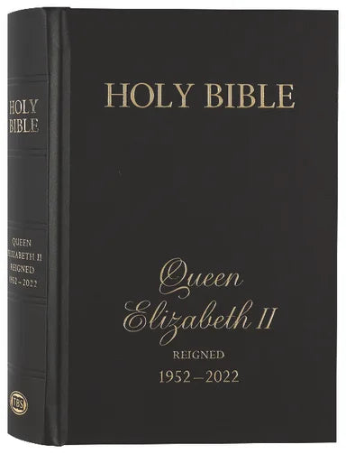 B KJV ELIZABETH II COMMEMORATIVE BIBLE BLACK (BLACK LETTER EDITION)