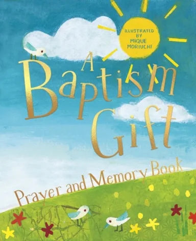 G BAPTISM GIFT PRAYER AND MEMORY BOOK  A