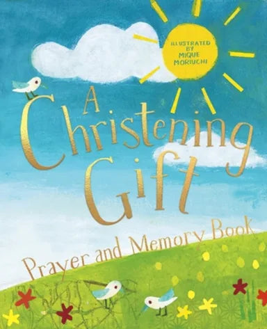 G CHRISTENING GIFT PRAYER AND MEMORY BOOK  A